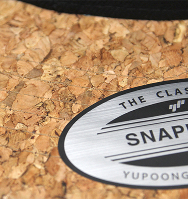 6089CO Yupoong Premium Classic Snapback Cap Cork