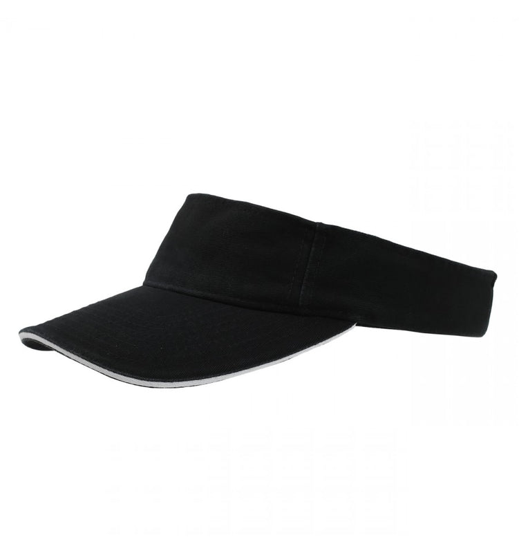 8888SV Yupoong Garment Washed Sandwich Visor